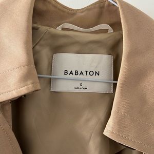 Babaton Lawson open trench, beige